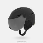 4P62R1063 Giro üniseks vue mips asyalı uygun kask mat siyah - Görsel 2