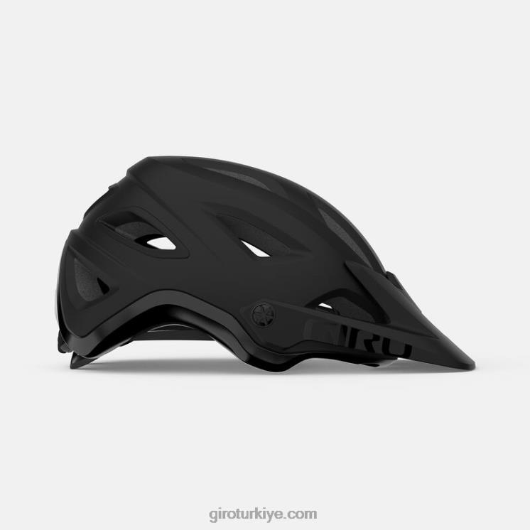 4P62R10 Giro üniseks montaro mips ıı kask mat siyah/parlak siyah - Görsel 3