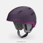 4P62R1147 Giro kadınlar envi küresel kask mat kestanesi/pembe sokak - Görsel 2