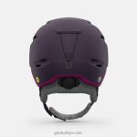 4P62R1147 Giro kadınlar envi küresel kask mat kestanesi/pembe sokak - Görsel 5