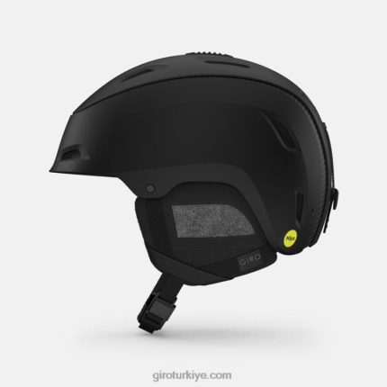 4P62R1164 Giro kadınlar yıldız mips kask mat siyah