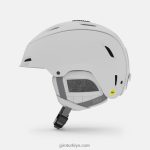4P62R1166 Giro kadınlar yıldız mips kask mat beyaz
