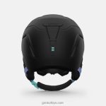 4P62R1168 Giro kadınlar avara kask mat siyah krom nokta - Görsel 5