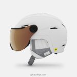 4P62R1178 Giro kadınlar essential mips canlı kask mat beyaz