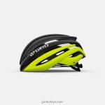 4P62R117 Giro üniseks cüruf mips kask siyah solma/vurgu sarı - Görsel 2