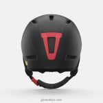4P62R1180 Giro kadınlar ceva mips kask mat siyah kaplan zambağı - Görsel 5
