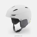 4P62R1181 Giro kadınlar ceva mips kask mat beyaz - Görsel 2