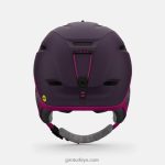 4P62R1183 Giro kadınlar katman mips kask mat kestanesi/pembe sokak - Görsel 5