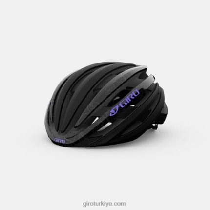 4P62R1185 Giro kadınlar kor mips kask mat siyah çiçek