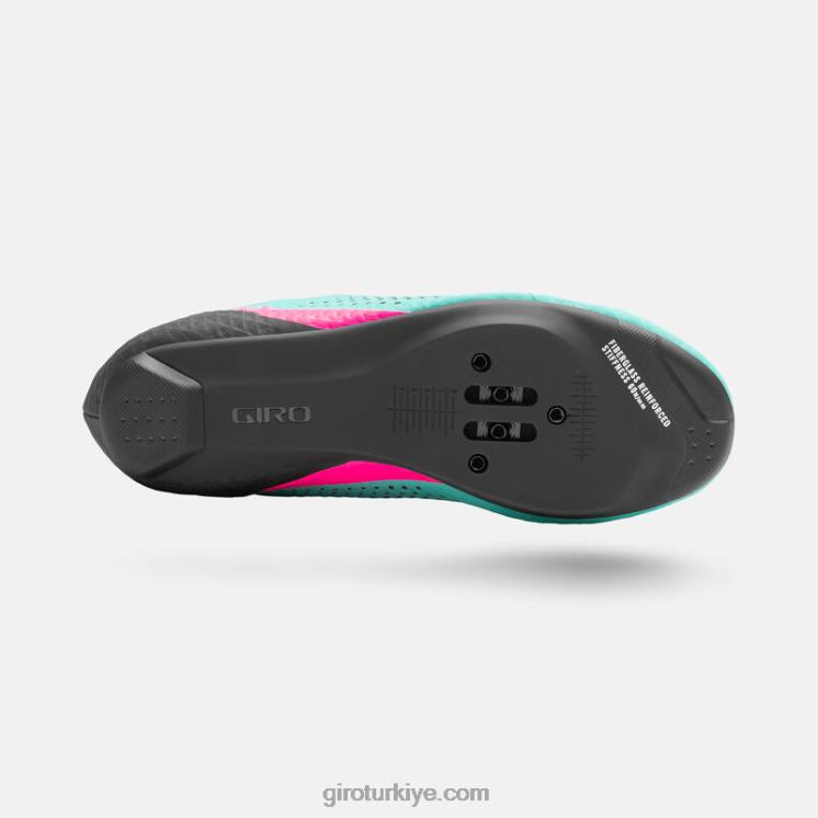 4P62R1190 Giro kadınlar kalem ayakkabısı çığlık atan deniz mavisi/neon pembe - Görsel 3