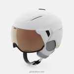 4P62R1198 Giro kadınlar aria küresel kask mat beyaz - Görsel 2