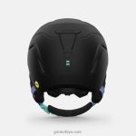 4P62R1205 Giro kadınlar avera mips kask mat siyah krom nokta - Görsel 5
