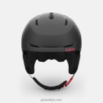 4P62R1206 Giro kadınlar avera mips kask mat siyah kaplan zambağı - Görsel 3