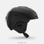 4P62R1206 Giro kadınlar avera mips kask mat siyah kaplan zambağı - Görsel 4