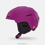 4P62R1207 Giro kadınlar avera mips kask mat pembe sokak/kestanesi