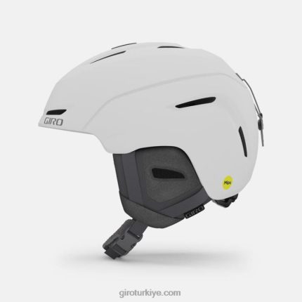 4P62R1208 Giro kadınlar avera mips kask mat beyaz
