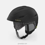 4P62R1214 Giro kadınlar solmaya mips kask mat siyah sınırsız - Görsel 2