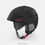 4P62R1215 Giro kadınlar solmaya mips kask mat siyah kaplan zambağı - Görsel 2