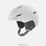 4P62R1217 Giro kadınlar solmaya mips kask mat beyaz - Görsel 2