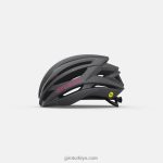 4P62R1218 Giro kadınlar seyen mips kask mat kömür mika - Görsel 2