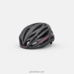 4P62R1218 Giro kadınlar seyen mips kask mat kömür mika