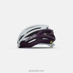 4P62R1220 Giro kadınlar seyen mips kask mat beyaz/kestanesi - Görsel 2
