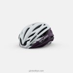 4P62R1220 Giro kadınlar seyen mips kask mat beyaz/kestanesi