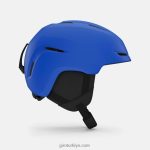 4P62R1402 Giro çocuklar mahmuz kask mat mavi - Görsel 4