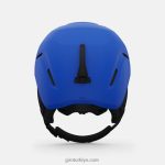 4P62R1402 Giro çocuklar mahmuz kask mat mavi - Görsel 5