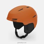 4P62R1407 Giro çocuklar mahmuz mips kask mat parlak turuncu - Görsel 2