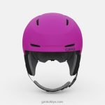 4P62R1408 Giro çocuklar mahmuz mips kask mat parlak pembe - Görsel 3