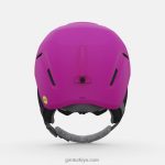 4P62R1408 Giro çocuklar mahmuz mips kask mat parlak pembe - Görsel 5