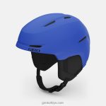 4P62R1410 Giro çocuklar mahmuz mips kask mat mavi - Görsel 2