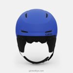 4P62R1410 Giro çocuklar mahmuz mips kask mat mavi - Görsel 3