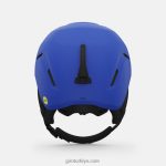 4P62R1410 Giro çocuklar mahmuz mips kask mat mavi - Görsel 5