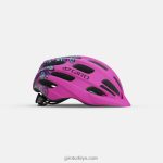 4P62R1432 Giro çocuklar hale mips kask mat parlak pembe - Görsel 3