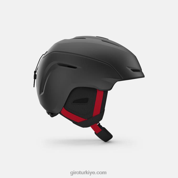 4P62R1457 Giro çocuklar neo jr. mips kask mat grafit/parlak kırmızı - Görsel 4