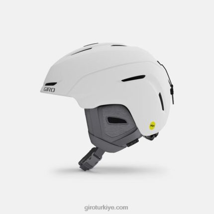 4P62R1458 Giro çocuklar neo jr. mips kask mat beyaz