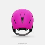 4P62R1477 Giro çocuklar neo jr. kask mat parlak pembe - Görsel 5