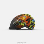 4P62R1484 Giro çocuklar dolandırıcı kask mat siyah kontrol solmaya - Görsel 2