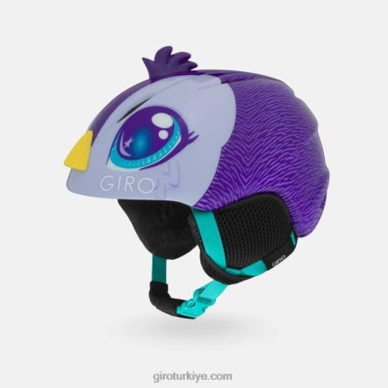 4P62R1519 Giro çocuklar fırlatma artı kask mor penguen