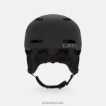 4P62R1521 Giro çocuklar ham kask mat siyah - Görsel 3