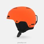 4P62R1522 Giro çocuklar ham kask mat parlak turuncu