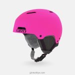 4P62R1523 Giro çocuklar ham kask mat parlak pembe - Görsel 2