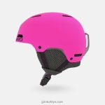 4P62R1523 Giro çocuklar ham kask mat parlak pembe