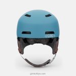 4P62R1524 Giro çocuklar ham kask mat namuk bluebalu - Görsel 3