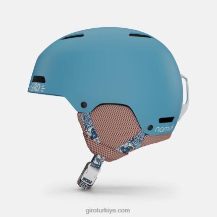 4P62R1524 Giro çocuklar ham kask mat namuk bluebalu