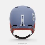 4P62R1527 Giro çocuklar ham kask namuk mor mavi/mercan - Görsel 5