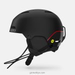 4P62R202 Giro üniseks çıkıntılı sl mips kask mat siyah