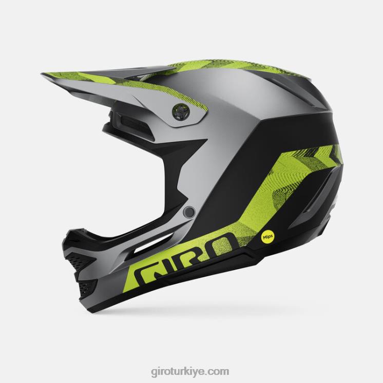 4P62R262 Giro üniseks asi küresel kask mat metalik siyah/ano kireç - Görsel 2